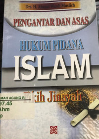 Image of Pengantar dan Asas Hukum Pidana Islam, Fikih Jinayah