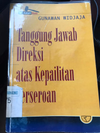 Image of Tanggung Jawab Direksi atas Kepailitan Perseroan