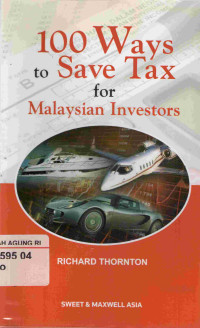 Image of 100 ways to save tax for Malaysian investors