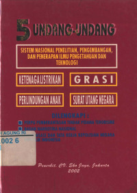 Image of 5 Undang - Undang