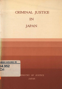 Image of Criminal Justice in Japan