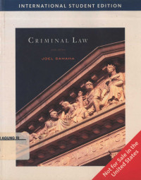 Image of Criminal Law