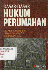 Image of Dasar-dasar hukum perumahan