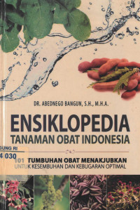 Image of Ensiklopedia tanaman obat Indonesia