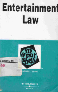 Image of Entertainment Law In A Nutshell