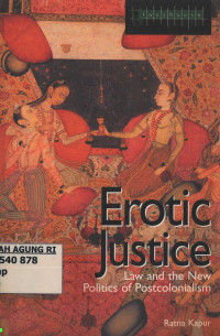 Image of Erotic Justice: Law And The New Politics Of Postcolonialism