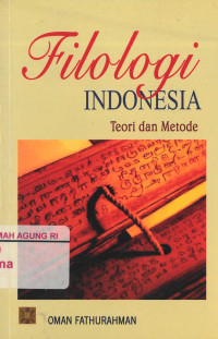 Image of Filologi Indonesia : Teori dan Metode