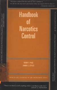 Image of Handbook of Narcotics Control