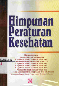 Image of Himpunan Peraturan Kesehatan