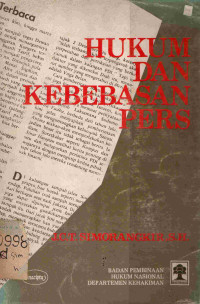 Image of Hukum dan kebebasan pers