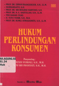 Image of Hukum Perlindungan konsumen