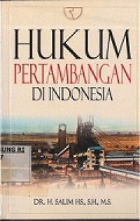 Image of Hukum Pertambangan di Indonesia