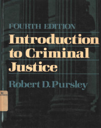 Image of Intoduction to criminal justice