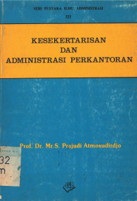 Image of Kesekretarisan dan administrasi perkantoran