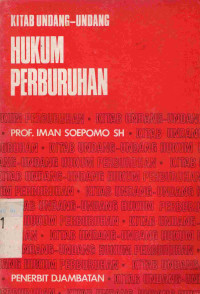 Image of Kitab Undang-undang hukum perburuhan