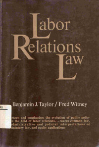 Image of Labor Relations law