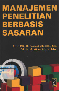 Image of Manajemen Penelitian Berbasis Sasaran
