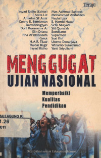 Image of Menggugat Ujian Nasional
