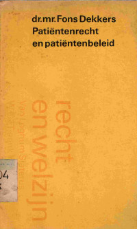 Image of Patientenrecht en patientenbeleid
