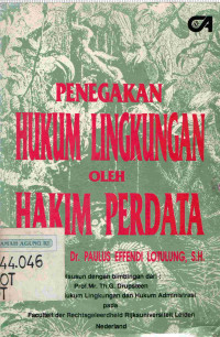 Image of Penegakan Hukum Lingkungan olah Hakim Perdata