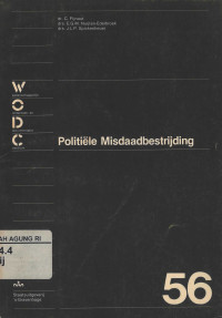 Image of Politiele misdaadbestrijding