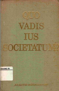 Image of Quovadis, ius societatum?