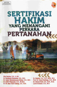 Image of Sertifikasi Hakim yang menangani perkara pertanahan