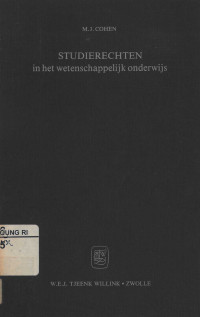 Image of Studierechten in het wetenschappelijk onderwijs