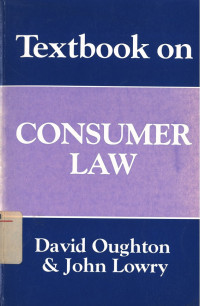 Image of Textbook On Consumer Law