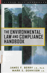 Image of The Environmental Law And Compliance Handbook