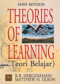 Image of Theories of Learning (teori belajar)