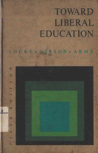 Image of Toward Liberal Education