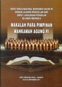Image of Makalah Para Pimpinan Mahkamah Agung RI