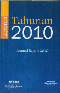 Image of Laporan Tahunan 2010 [Anual Report 2010]