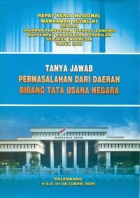 Image of Tanya Jawab Permasalahan dari Daerah Tata Usaha Negara